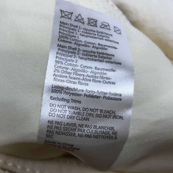 Urban Outfitters Origami Shoulder Bag, Size 26"L x 15.35"H - Tan/Cream - Picture 6 of 9